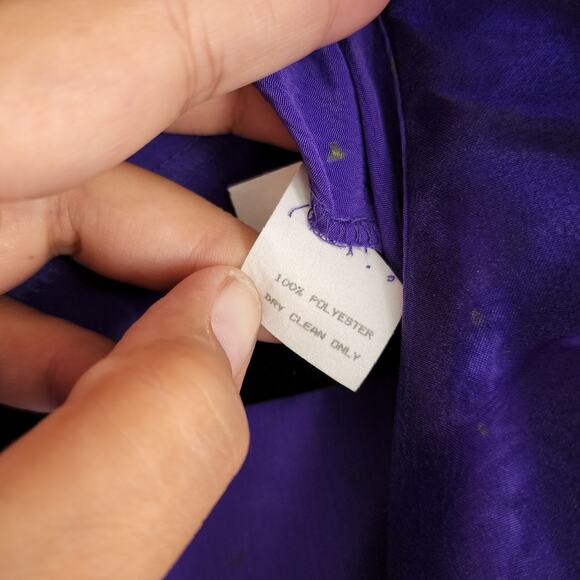 Vintage Jeanne Marc 3-Piece Women's Outfit Set Skirt, Top, and Jacket Purple - Picture 16 of 16